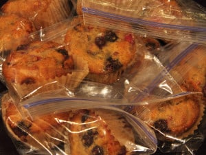 Prep-Ahead Paleo Breakfast Muffins Freezer Bags