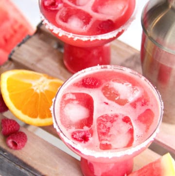 Healthy-Watermelon-Raspberry-Margaritas
