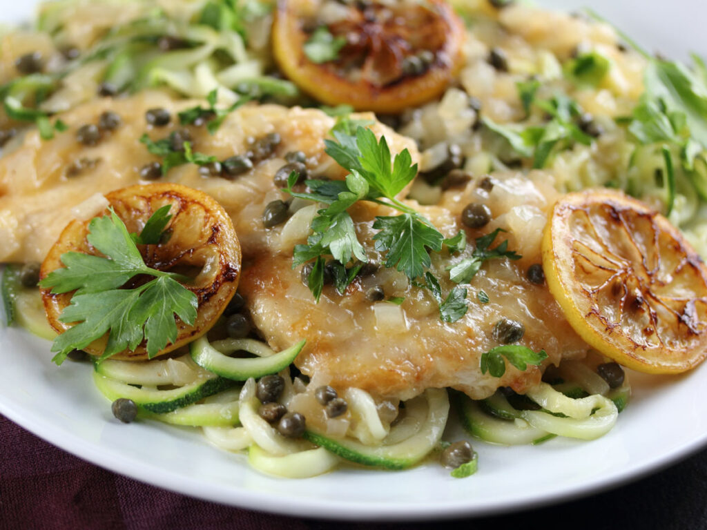 Healthy Chicken Piccata