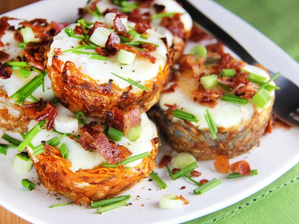 Sweet Potato Hash and Egg Breakfast Cups - Regain Your Sparkle