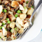 Chicken Bacon Gnocchi with Trader Joes Cauliflower Gnocchi