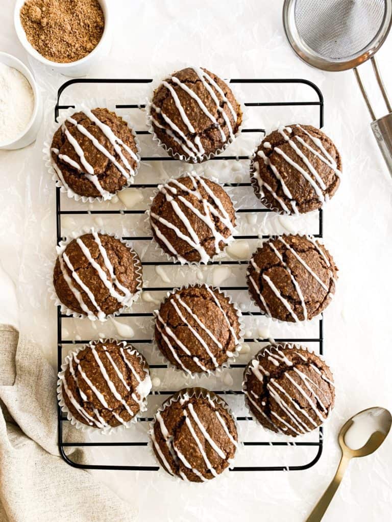 Healthy, Blender Gingerbread Muffins | Vegan and Gluten-Free
