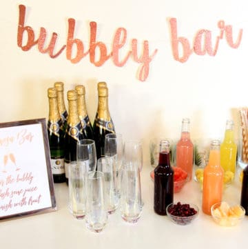 How to Host a DIY Mimosa Bar