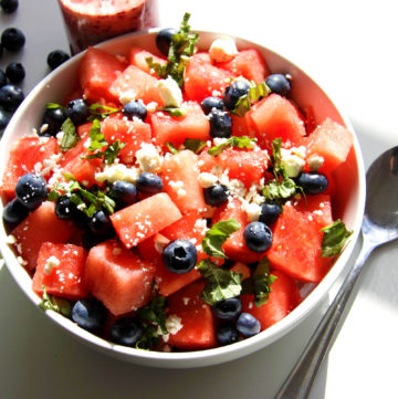 Watermelon-Feta-Basil-Salad-with-Blueberry-Balsamic