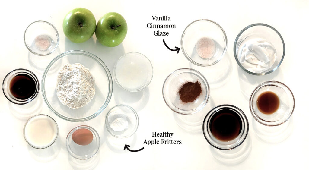 Healthy Apple Fritter Ingredients