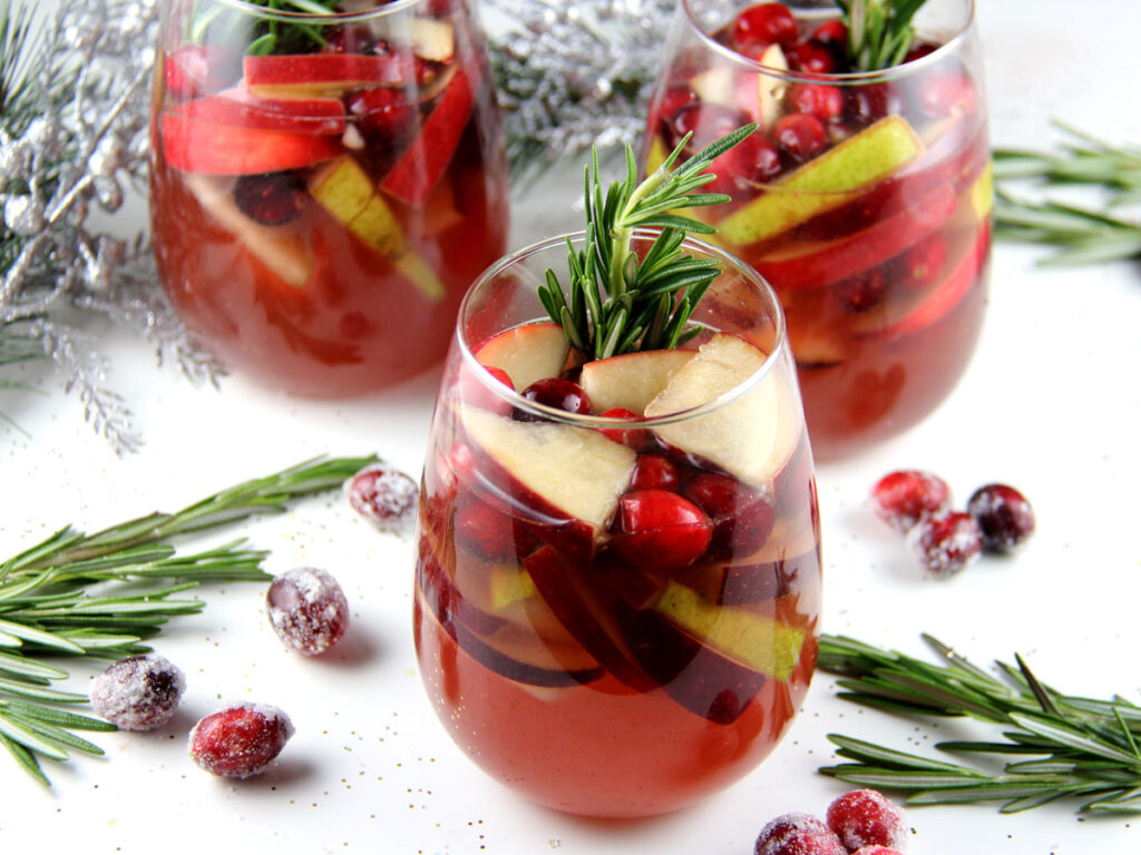White Christmas Sangria