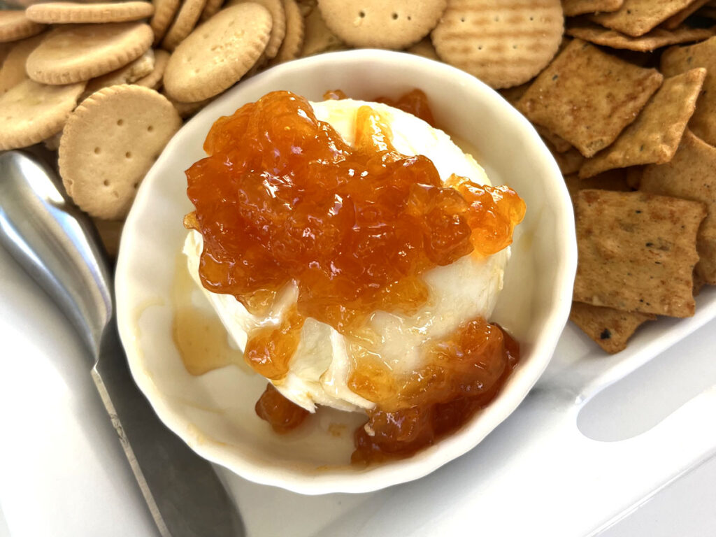 Apricots and Honey Burrata