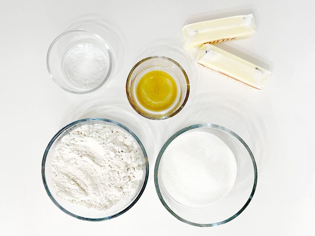 Gluten Free Shortbread Cookies Ingredients