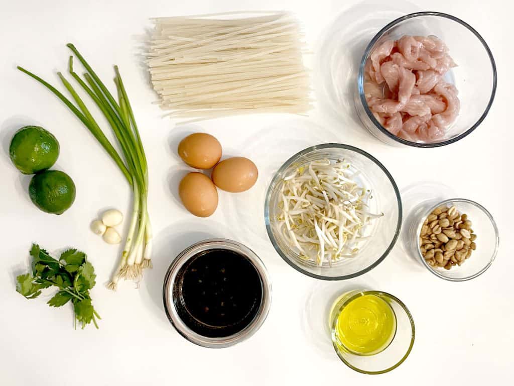 Gluten Free Pad Thai Ingredients