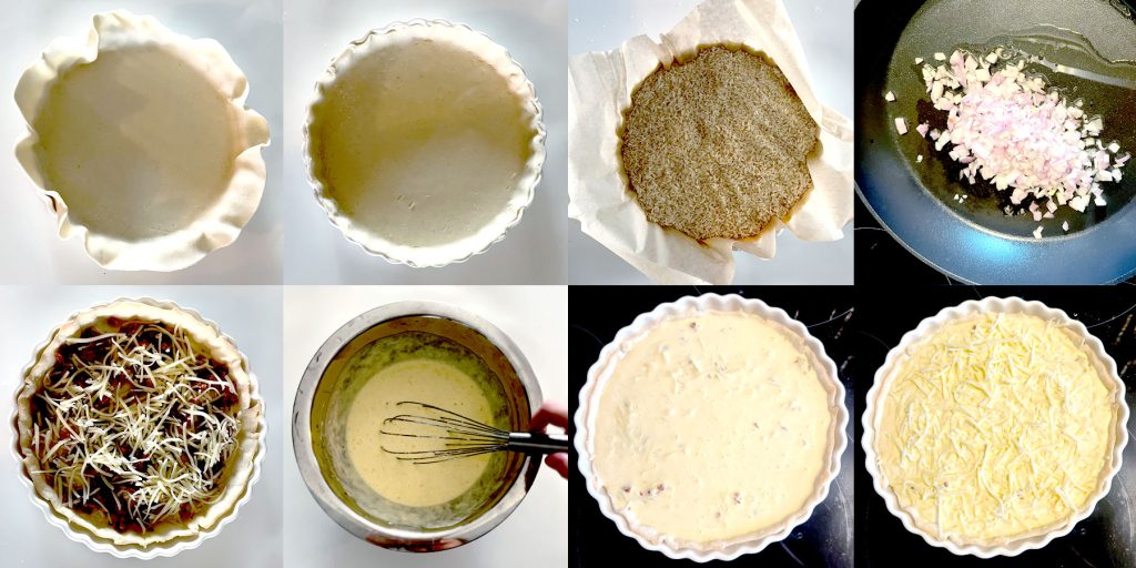 Gluten Free Quiche Lorraine Directions